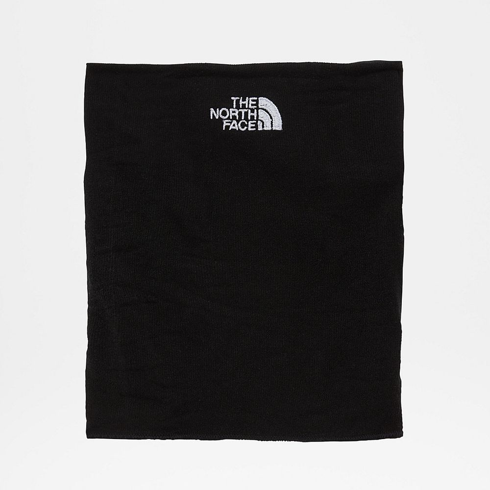 The North Face Neck Warmer Mens Australia - The North Face Winter Seamless Reversible Neck Warmer Bl